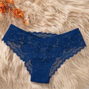 6️⃣5️⃣2️⃣ Elegant Blue Lace Women's Panties